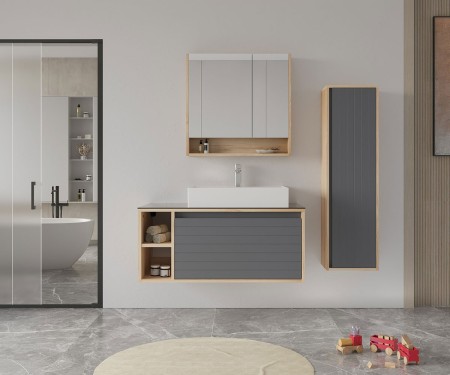 Prato 100 cm Bathroom Cabinet