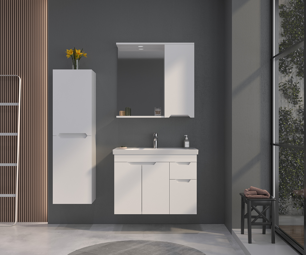 Rita 100 cm Banyo Dolabı